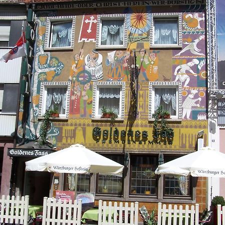 Hotel Goldenes Fass Wurzburg Exterior photo
