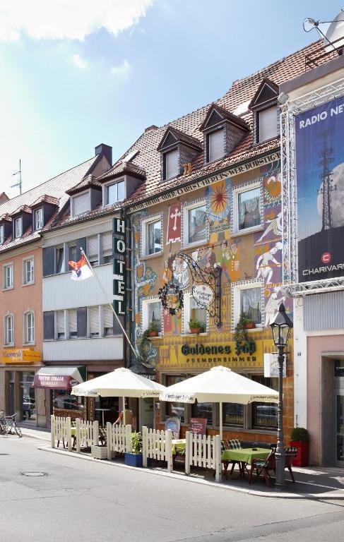 Hotel Goldenes Fass Wurzburg Exterior photo